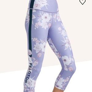 Peloton Wild Flower High Waisted Capri